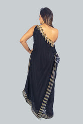 Indowestern Black Dress